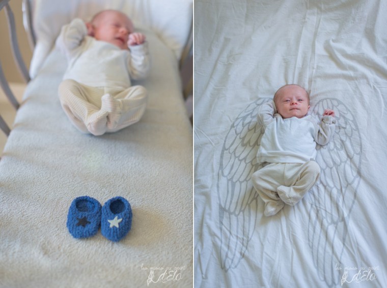 Seance bébé lifestyle domicile Saint Etienne - photographe Haute Loire