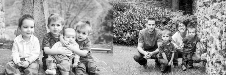 photographe monistrol sur loire - seance groupe famille Saint Victor sur Loire 