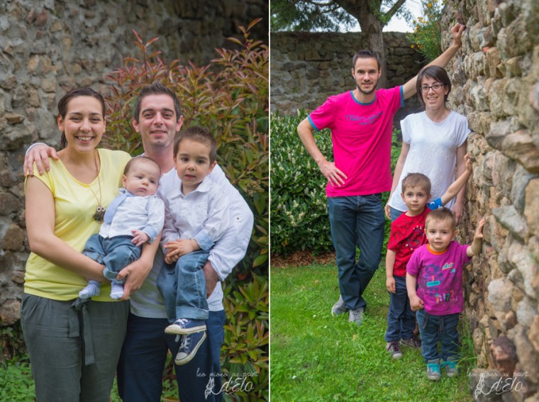 photographe monistrol sur loire - seance groupe famille Saint Victor sur Loire 