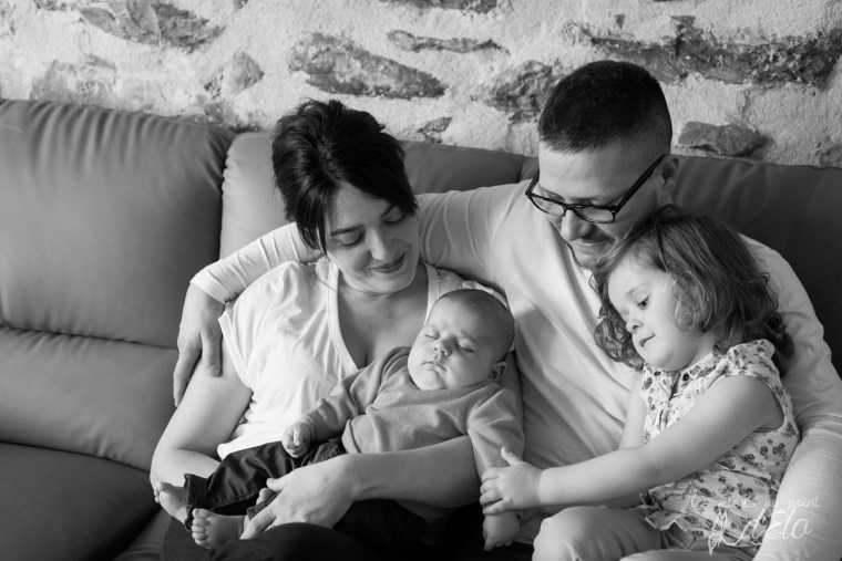 Séance bébé Haute Loire domicile - Photographe Monistrol sur Loire 