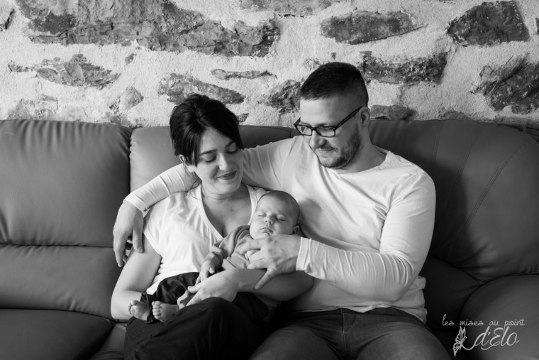 Séance bébé Haute Loire domicile - Photographe Monistrol sur Loire 