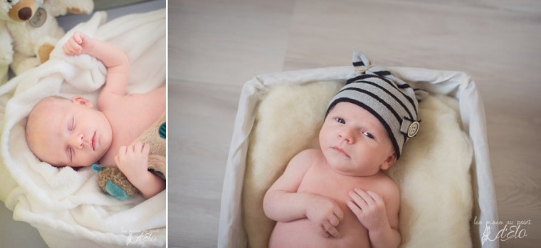 Séance bébé domicile Monistrol sur loire - photographe haute loire 