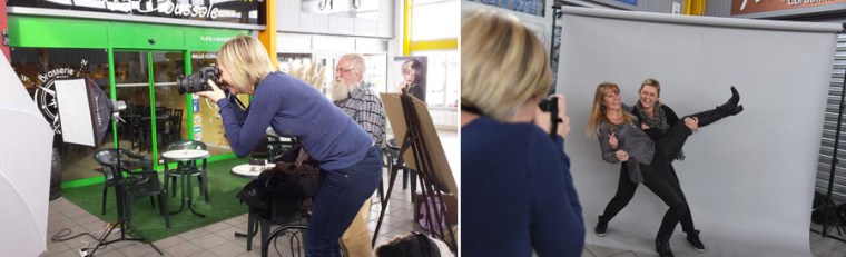 Renaud libéré du Népal - Shooting photo Monistrol sur Loire